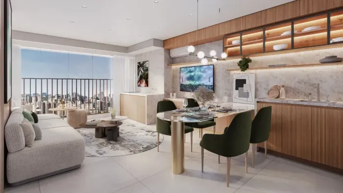 Imóvel para venda possui 48 metros quadrados com 1 quarto em Vila Clementino - São Paulo -