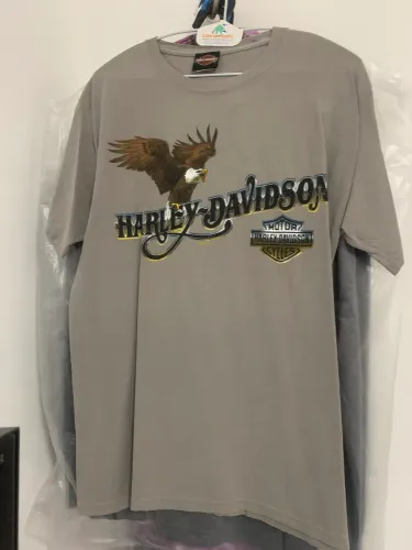 VENDO CAMISA HARLEY DAVIDSON EM ALGODÃO ORIGINAL