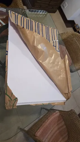 Papel 40kg 120g Branco 123 folhas 96x66cm
