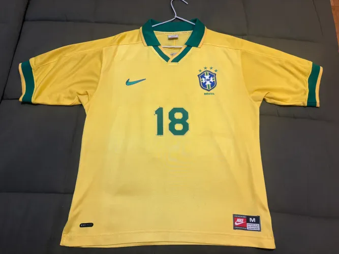 Camisa seleção Brasil 1997 de jogo RARA