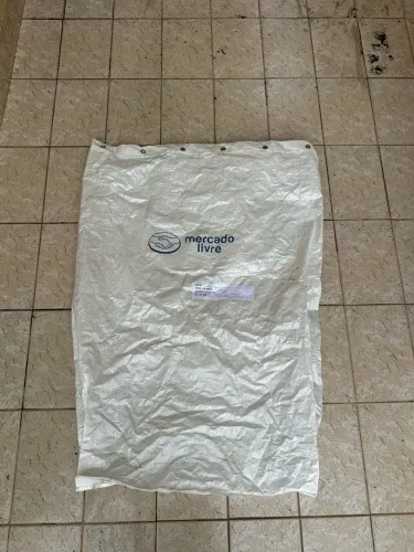 Saco para reciclagem, entulhos.