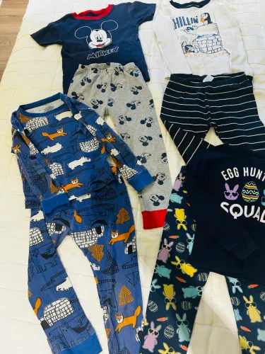 Lote pijamas 3 e 4 anos