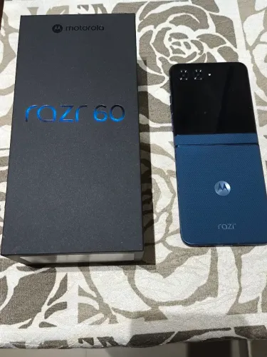 Moto RAZR 60 Azul , NOVO!!!!