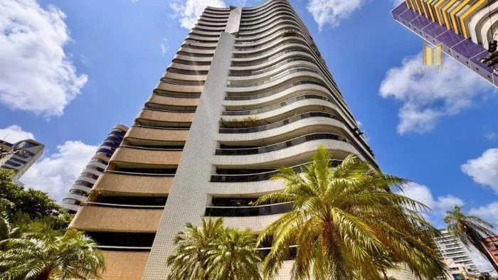 Apartamento com 4 dormitórios à venda, 240 m² por R$ 1.850.000,00 - Meireles - Fortaleza/C