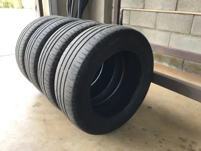 4 Pneus 195/60/15 MICHELIN PARCELO NO CARTÃO EM 6x SEM JUROS