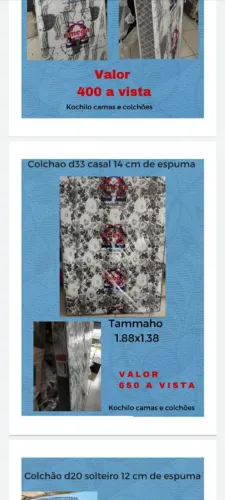 Colchão casal d33