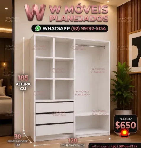 CLOSET EM MDF