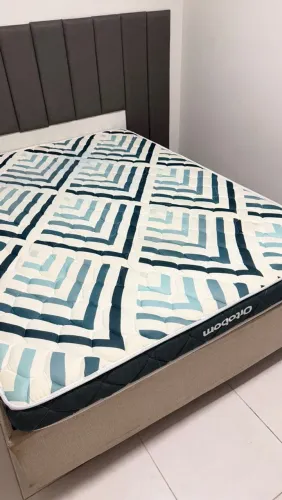 Cama Box + colchão ortobom