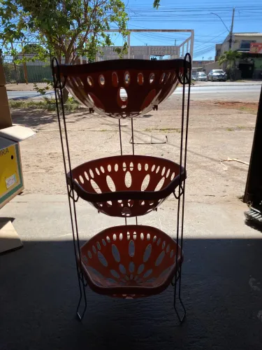 Fruteira de plástico 