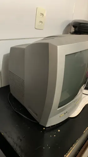 Combo TV de Tubo Philips 14" + Conversor Digital Completo (Pronta para uso!)