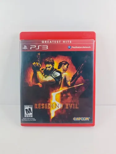 Resident Evil 5 de PS3 Playstation 3 Original Mídia Física CD Seminovo | Aceito Cartão!!!