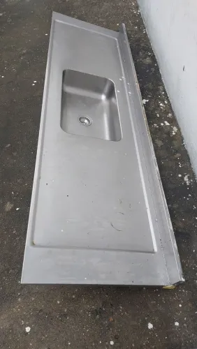Vendo Pia de Inox 2 metros