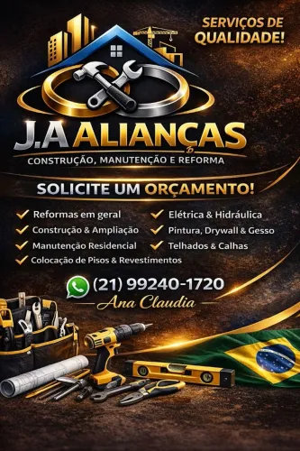 J.A contrução, reparo e reformas 