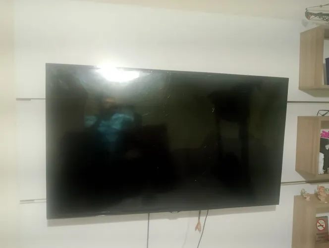 Tv Samsung 42 polegadas Trincada Para retirada de peças 