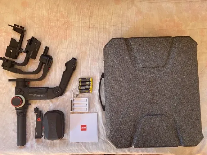 Gimbal para Camera Zhiyun Crane 3 LAB aguenta 4,5 kg 