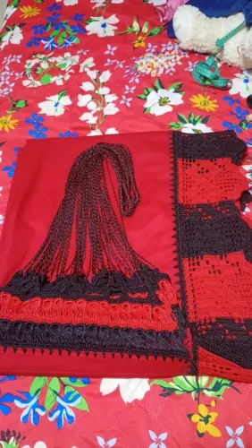 Rede com punho de crochê reforçado/ faço por encomenda!