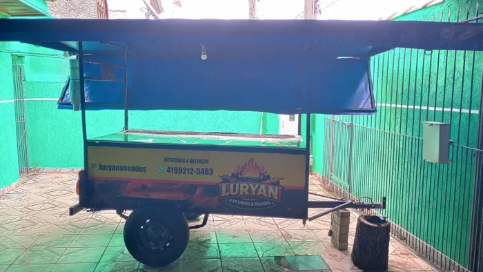 Comece a faturar hoje com trailer de espetinhos