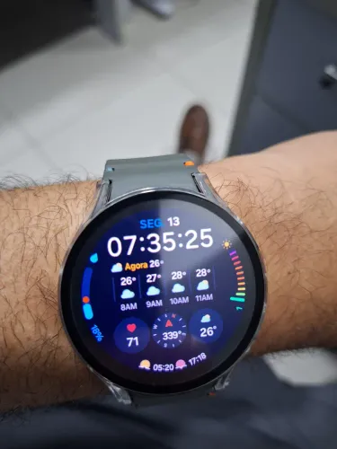 Sansung Smartwatch 7 44 mm verde em perfeitas condições