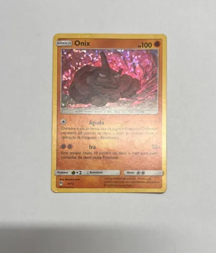 Carta Pokémon Onix (9/12)