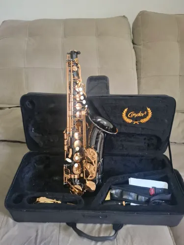 SAX ALTO CONDOR CSA21 PRETO ONIX