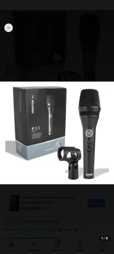 Microfone akg p3s 