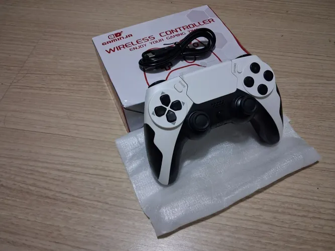 Controle wireless Gaminja P48 PS3 PS4 PC