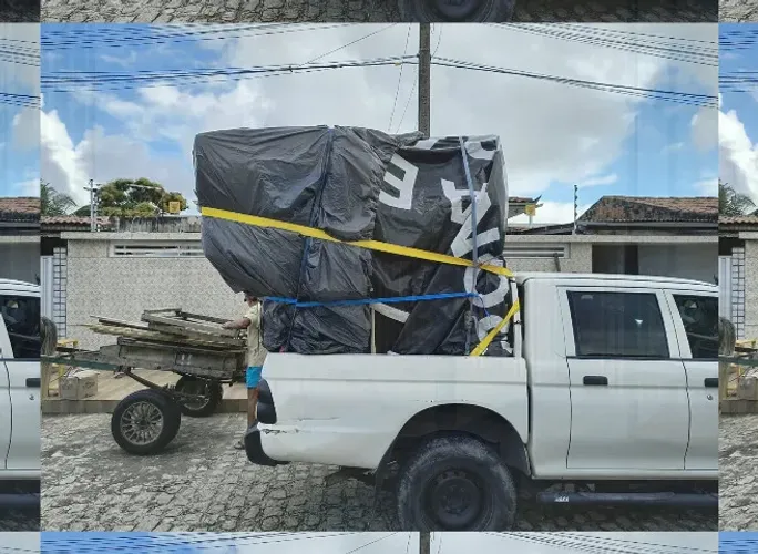 Frete com carreto disponível