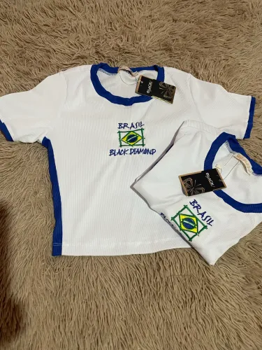 Cropedd Black Diamond Brasil M e G .  *88