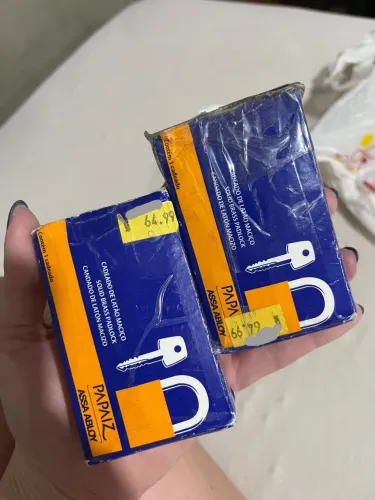 Cadeado Tetra Papaiz 50mm Acompanha Chave Lacrado