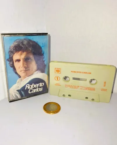 Fita Cassete K7 Roberto Carlos A Guerra dos Meninos.