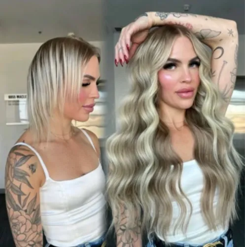 Manutenção e colocação de mega hair fita adesiva,queratina,ponto americano,microlink?
