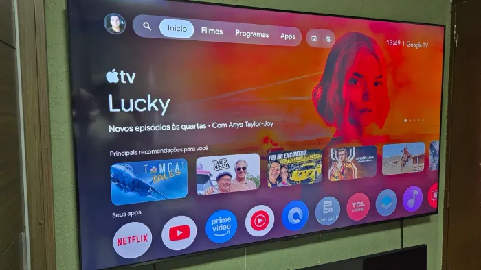 TV TCL 75? 4K Google TV