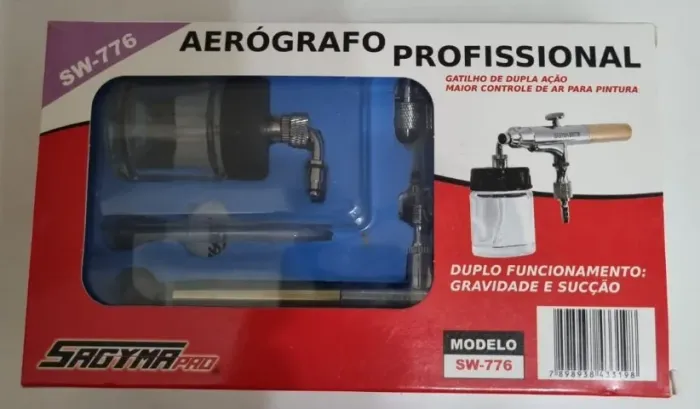aerógrafo Sagyma SW776 novo