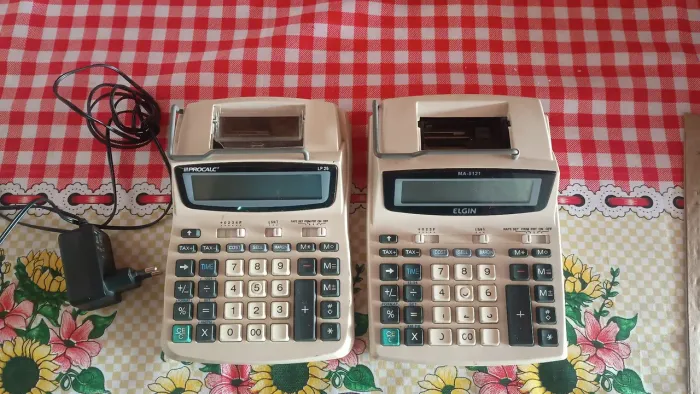 Calculadora Elgin e Procalc