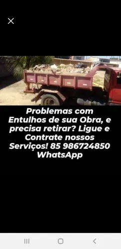 Caçamba, Materiais pra sua Construção e Retirada de Entulhos em Obras Ligue Já