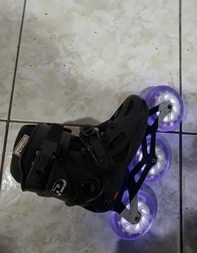 Patins HD com rodas originais de LED Traxart
