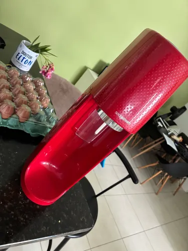Sofastream máquina de água com gás