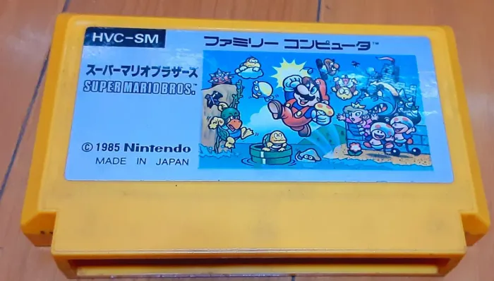 Super Mario Bros. para o console japonês Family Computer