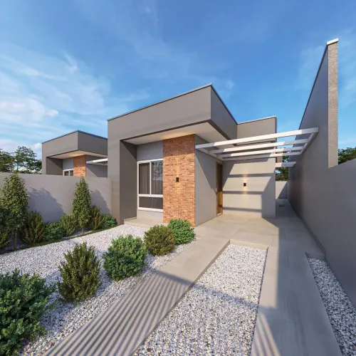 Casa Geminada para Venda em Barra Velha, Vila Nova, 2 dormitórios, 1 suíte, 2 banheiros, 1