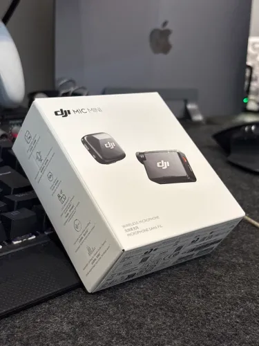 Dji Mic Mini (Apenas Testado/ Impecável) - Na Caixa completo