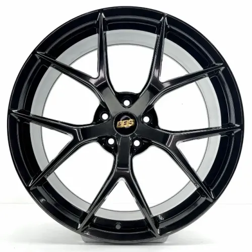 JOGO DE RODAS BMW SERIE 3 ARO 20X8,5 E 9,5 PRETO BRILHANTE 5X112 ET 36 E 43