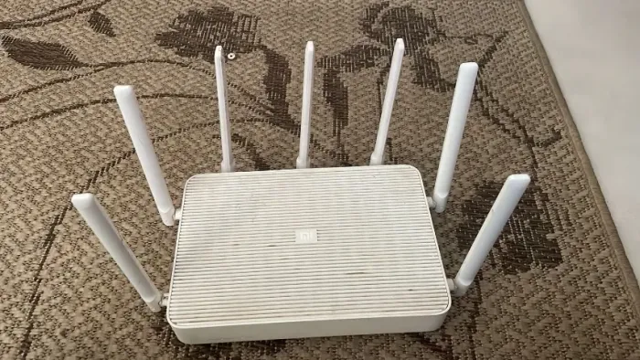 Roteador Xiaomi Wi-Fi - 6 Antenas - Excelente Sinal