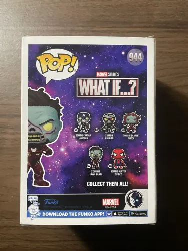 Funko pop marvel iron man zombie