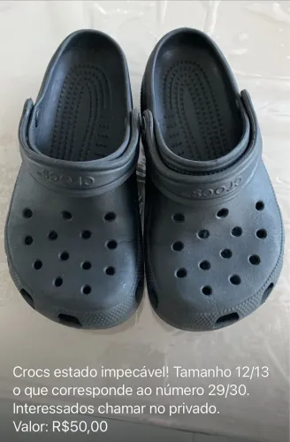 Sandália CROCS 