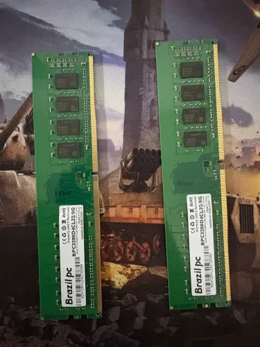 Memória ram ddr4 2x8gb 3200mhz