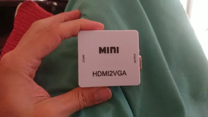Adaptador de dvi hdmi e vga e memória ram