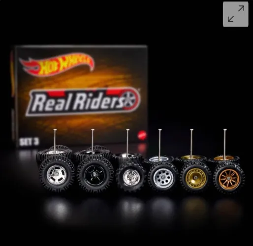 Hot Wheels RLC Rodas Real Riders Set 3