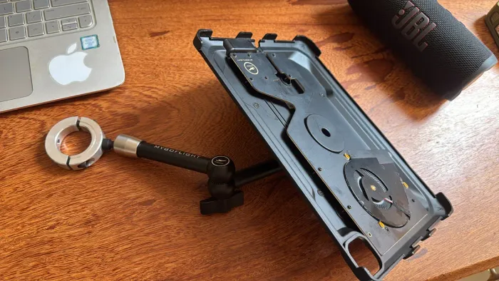 Mygoflight suporte iPad para helicóptero Robinson