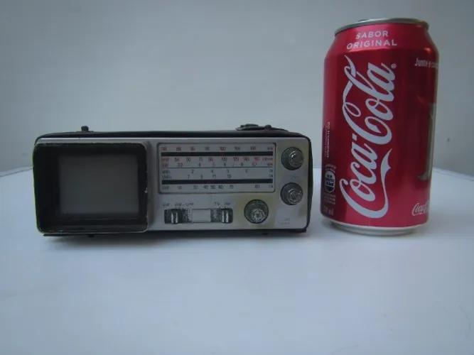 TV Rádio antigo - Am e Fm Broksonic 