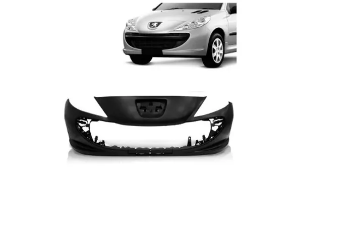Capa Parachoque Dianteiro Com Furo Peugeot 207 2007 a 2012